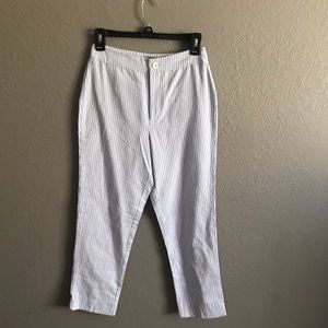 FRVR 21 HIGH WAISTED STRIPED TROUSERS